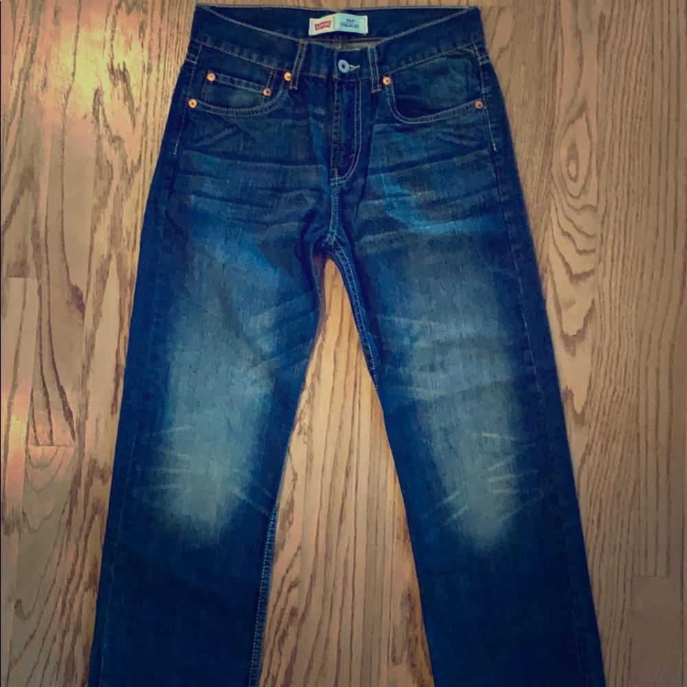 Levi boys jeans. Size 16.